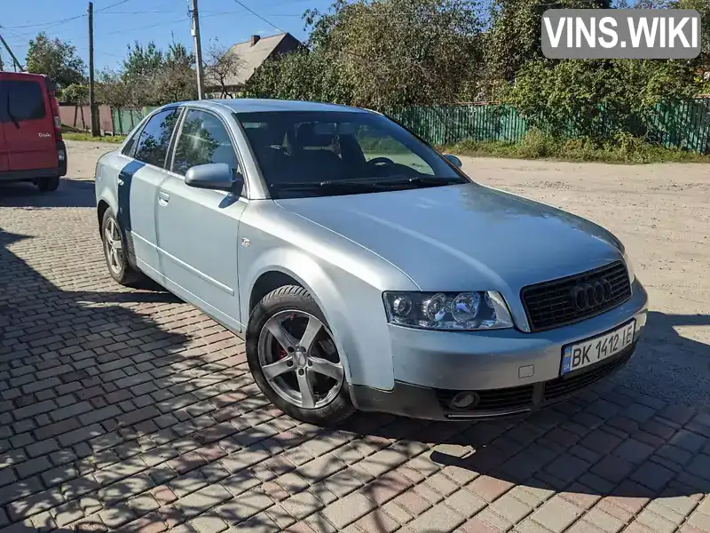 Audi A4 2003, фото з оголошення 2 з 12, VIN WAUZZZ8EX4A014504