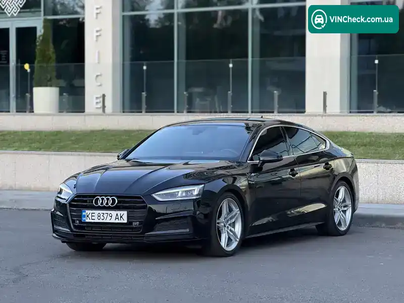 Audi A5 Sportback 2019, фото з оголошення 1 з 21, VIN WAUENCF5XKA031455