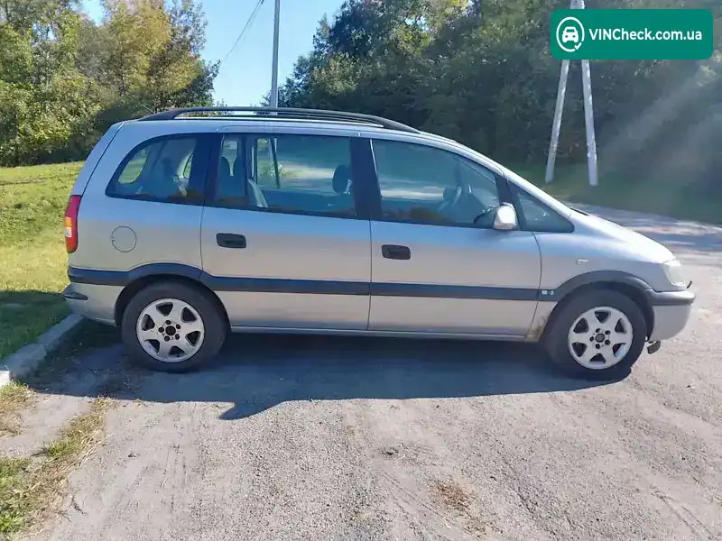 Opel Zafira 2001, фото з оголошення 2 з 21, VIN W0L0TGF7512173700