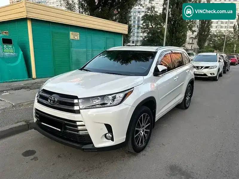 Toyota Highlander 2019, фото з оголошення 2 з 8, VIN 5TDDZRFH30S717207