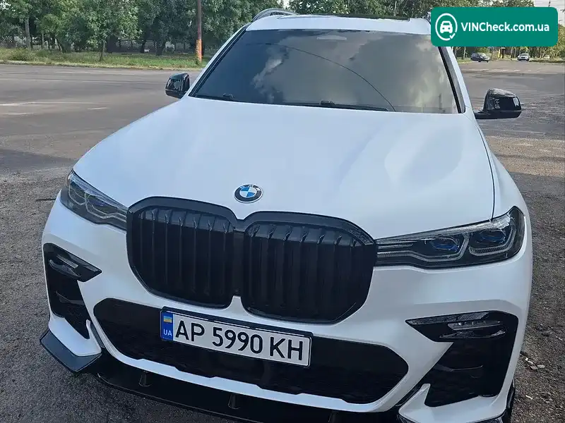 BMW X7 2021, фото з оголошення 1 з 17, VIN WBACW010109G85938