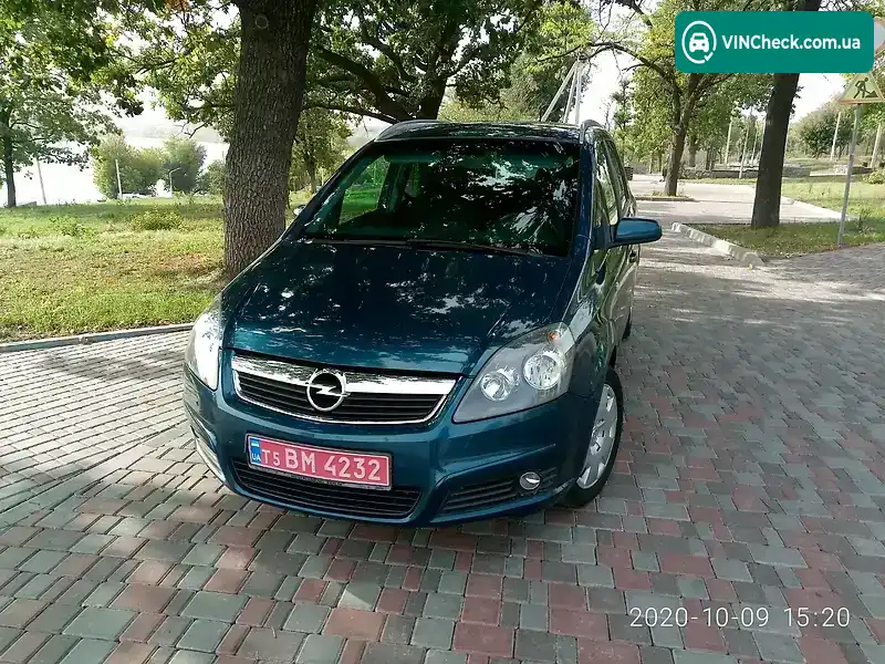 Opel Zafira 2007, фото з оголошення 2 з 20, VIN W0L0AHM757G014455