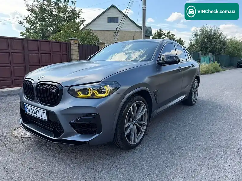 BMW X4 M 2019, фото з оголошення 1 з 20, VIN 5YMUJ0C08L9B06555
