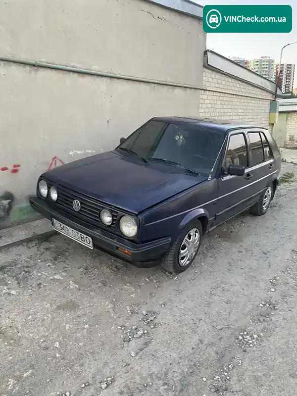 Volkswagen Golf 1988, фото з оголошення 1 з 7, VIN WVWZZZ19ZJW360976