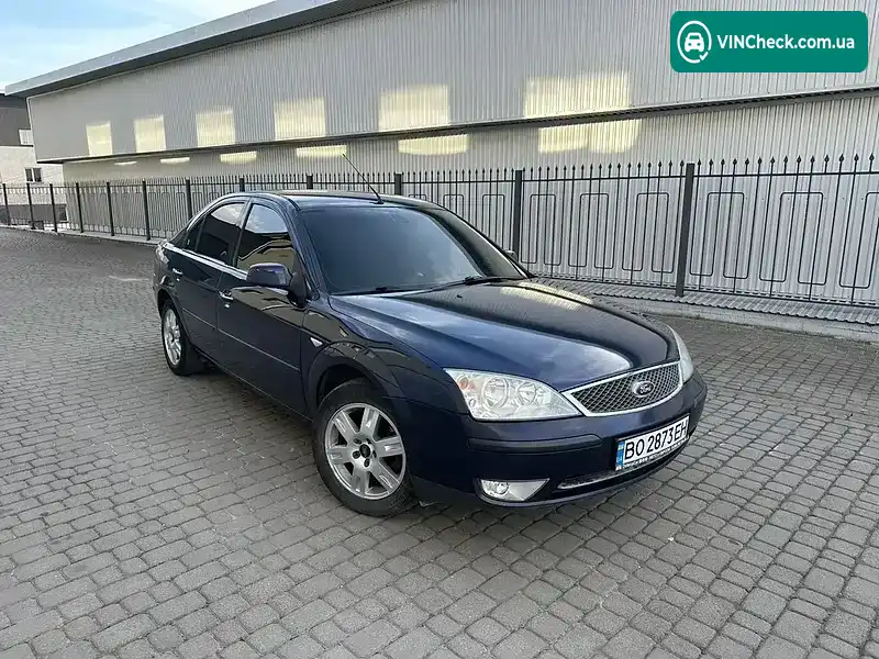 Ford Mondeo 2003, фото з оголошення 1 з 20, VIN WF05XXGBB53Y15416