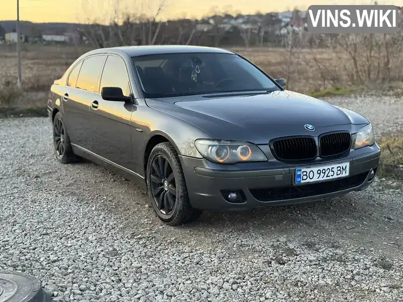 BMW 7 Series 2005, фото з оголошення 1 з 21, VIN WBAHN21040DS85158
