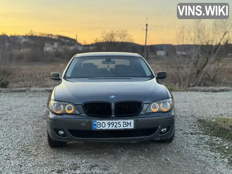 BMW 7 Series 2005, фото з оголошення 2 з 21, VIN WBAHN21040DS85158