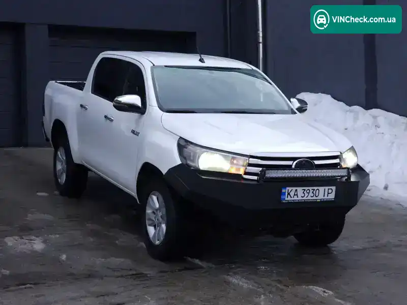 Toyota Hilux 2018, фото з оголошення 1 з 18, VIN MR0HB3CD000410327