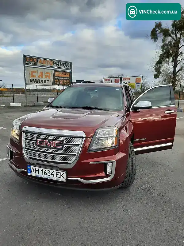 GMC Terrain 2016, фото з оголошення 1 з 21, VIN 2GKFLRE39G6315121