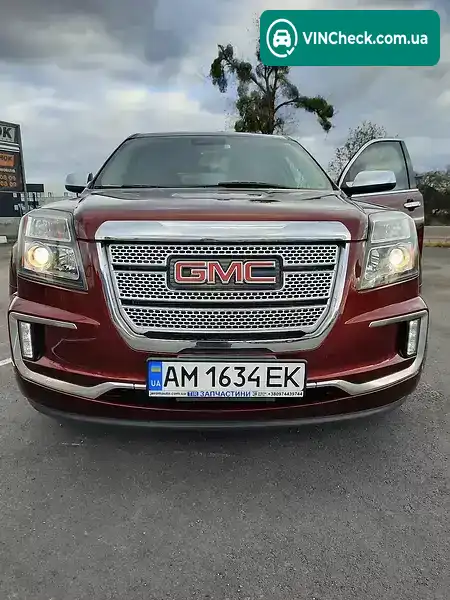 GMC Terrain 2016, фото з оголошення 2 з 21, VIN 2GKFLRE39G6315121
