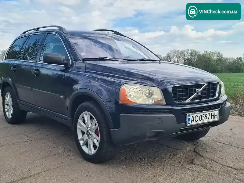 Volvo XC90 2004, фото з оголошення 1 з 21, VIN YV1CZ799741106082