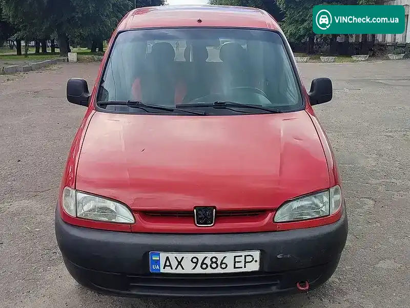 Peugeot Partner 1998, фото з оголошення 1 з 18, VIN VF35BKFXE60124443