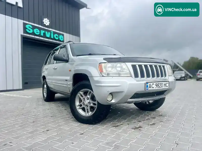 Jeep Grand Cherokee 2004, фото з оголошення 2 з 21, VIN 1J8G2E8A84Y147489