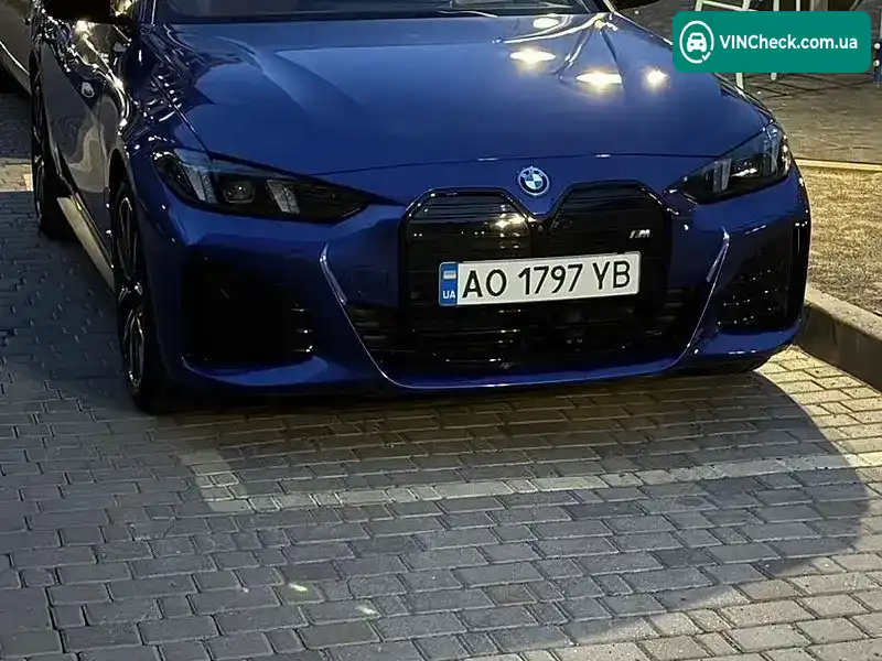 BMW i4 2025, фото з оголошення 1 з 10, VIN WBY23HD06SFV50746