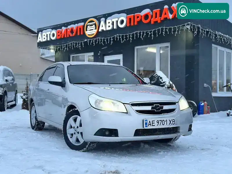 Chevrolet Epica 2007, фото з оголошення 1 з 9, VIN Y6DLA69LE7B066202