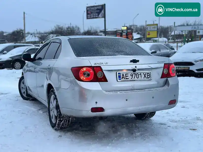 Chevrolet Epica 2007, фото з оголошення 2 з 9, VIN Y6DLA69LE7B066202