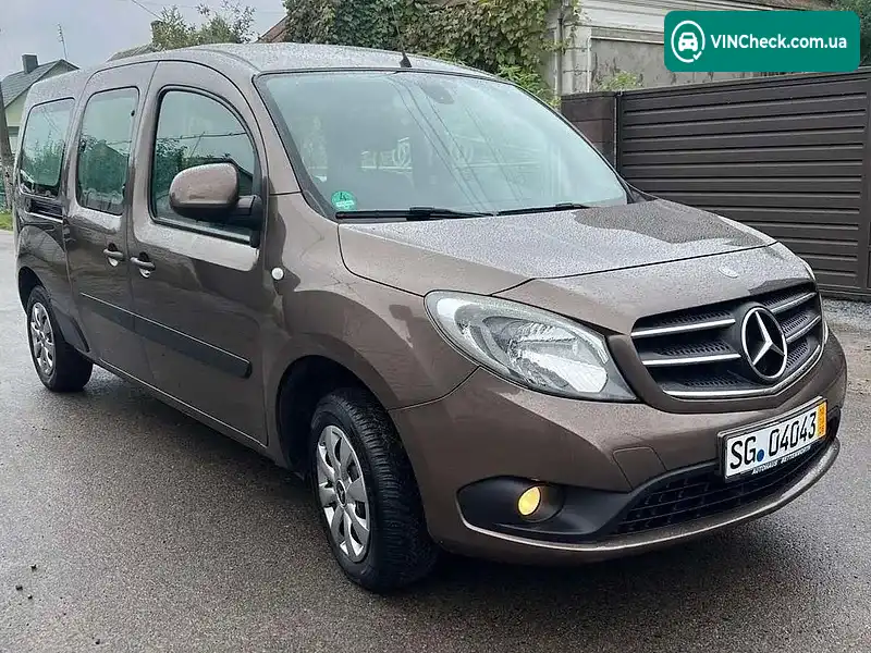 Mercedes-Benz Citan 2015, фото з оголошення 1 з 8, VIN WDF4157051U147815