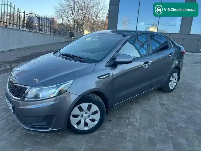 Kia Rio 2013, фото з оголошення 2 з 17, VIN Z94CB41AAER169247