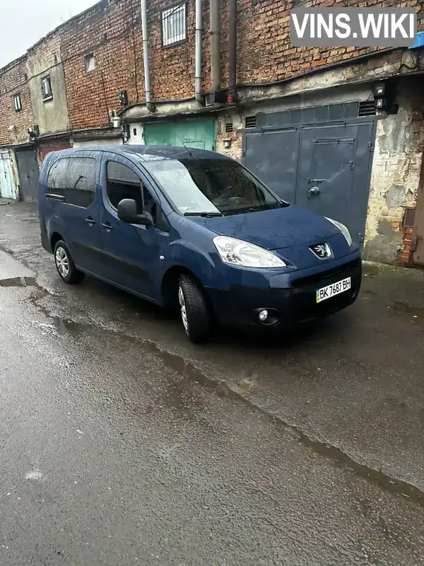 Peugeot Partner 2011, фото з оголошення 1 з 14, VIN VF37F9HSCBJ759099