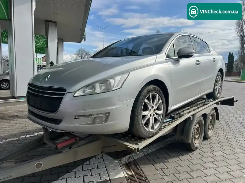 Peugeot 508 2012, фото з оголошення 2 з 3, VIN VF38DRHDACL040725