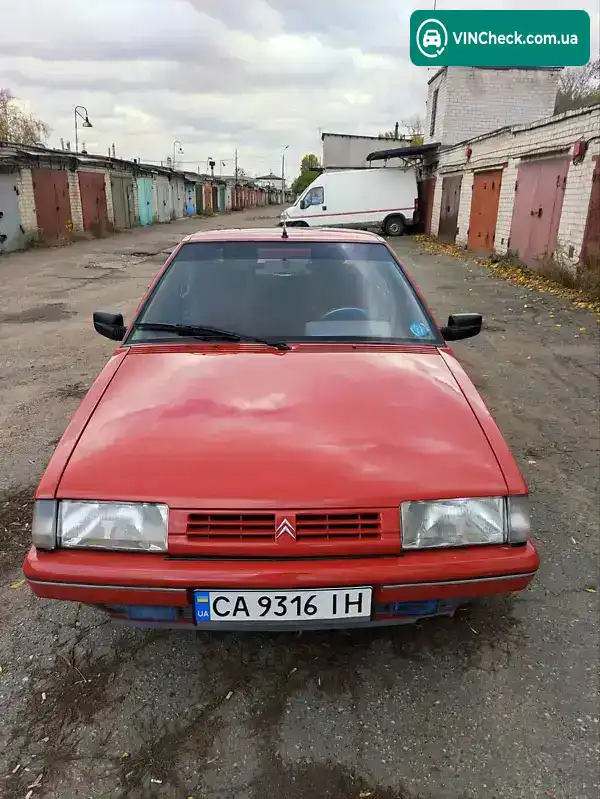 Citroen BX 1987, фото з оголошення 2 з 19, VIN VF7XBXD0029XD2069