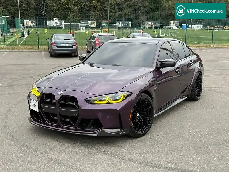 BMW M3 2021, фото з оголошення 2 з 20, VIN WBS43AY03NFL98742