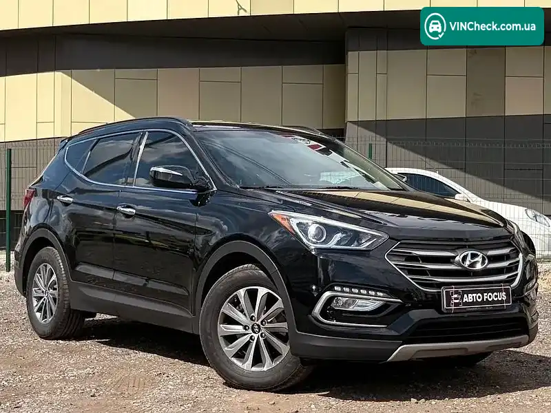 Hyundai Santa FE 2017, фото з оголошення 1 з 20, VIN 5XYZUDLB1JG514788