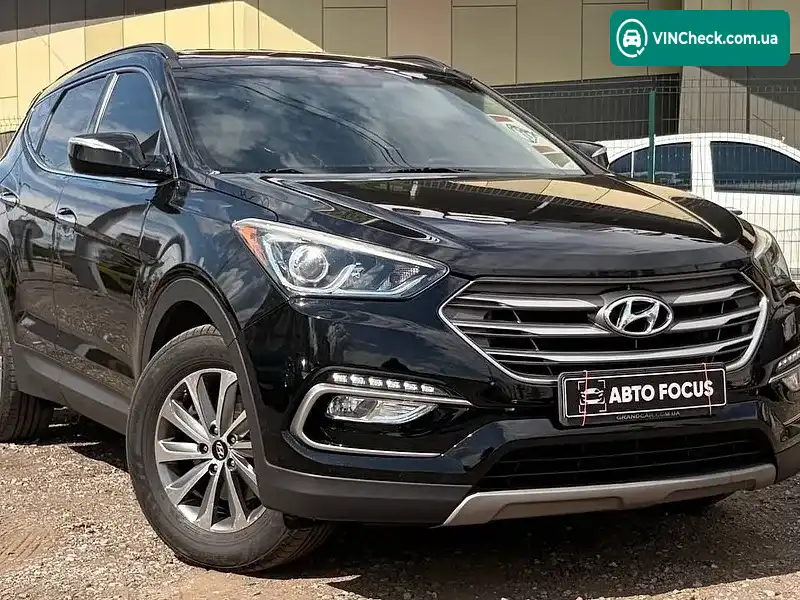 Hyundai Santa FE 2017, фото з оголошення 2 з 20, VIN 5XYZUDLB1JG514788