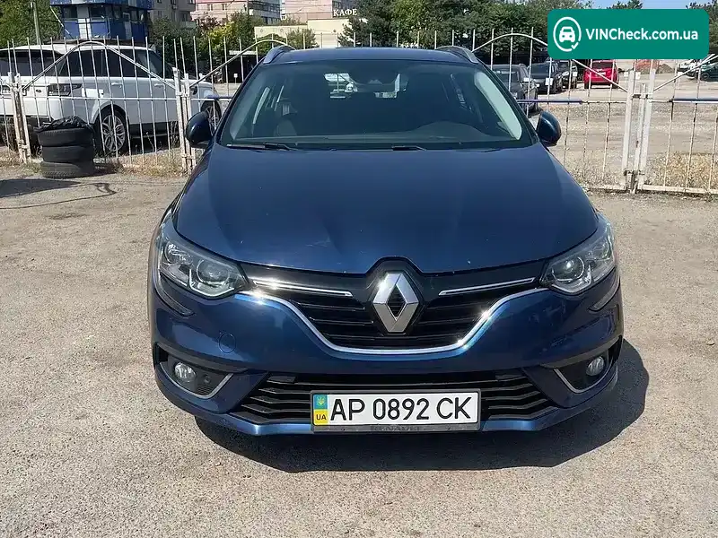 Renault Megane 2017, фото з оголошення 1 з 20, VIN VF1RFB00559288259