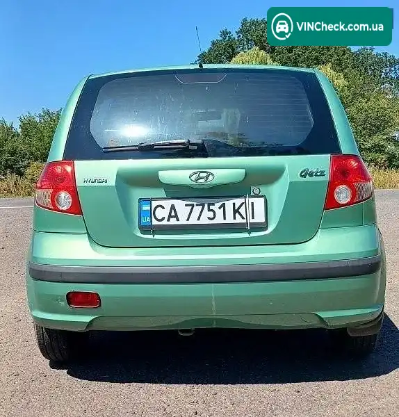 Hyundai Getz 2004, фото з оголошення 2 з 10, VIN KMHBT51HP4U187702