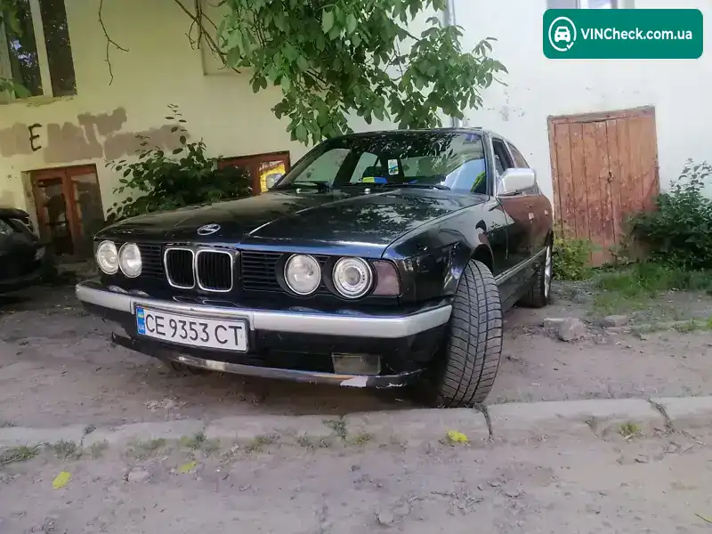 BMW 5 Series 1991, фото з оголошення 1 з 20, VIN WBAHD51020BG08674