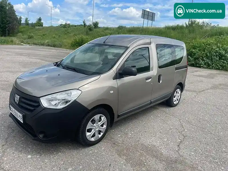 Dacia Dokker 2014, фото з оголошення 1 з 9, VIN UU10SDA3552091501