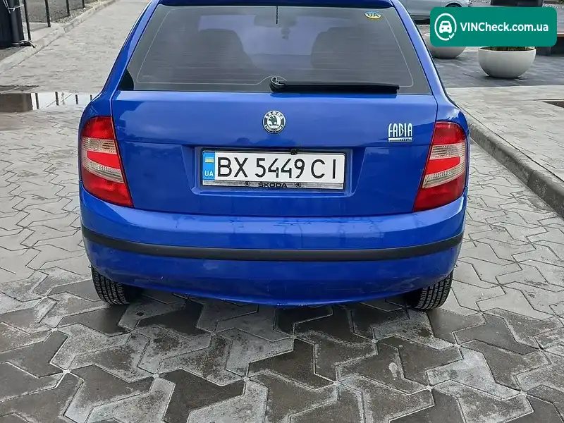 Skoda Fabia 2005, фото з оголошення 2 з 16, VIN TMBPW26Y564456373