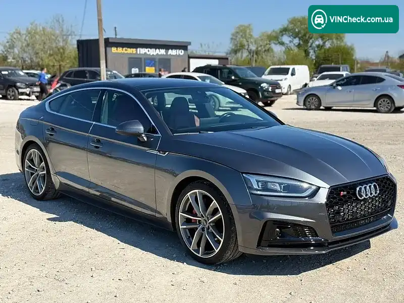 Audi S5 Sportback 2018, фото з оголошення 1 з 20, VIN WAUC4CF59JA024571
