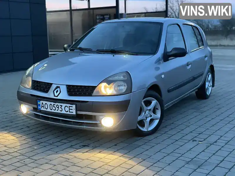 Renault Clio 2001, фото з оголошення 1 з 8, VIN VF1BB07CF25217037
