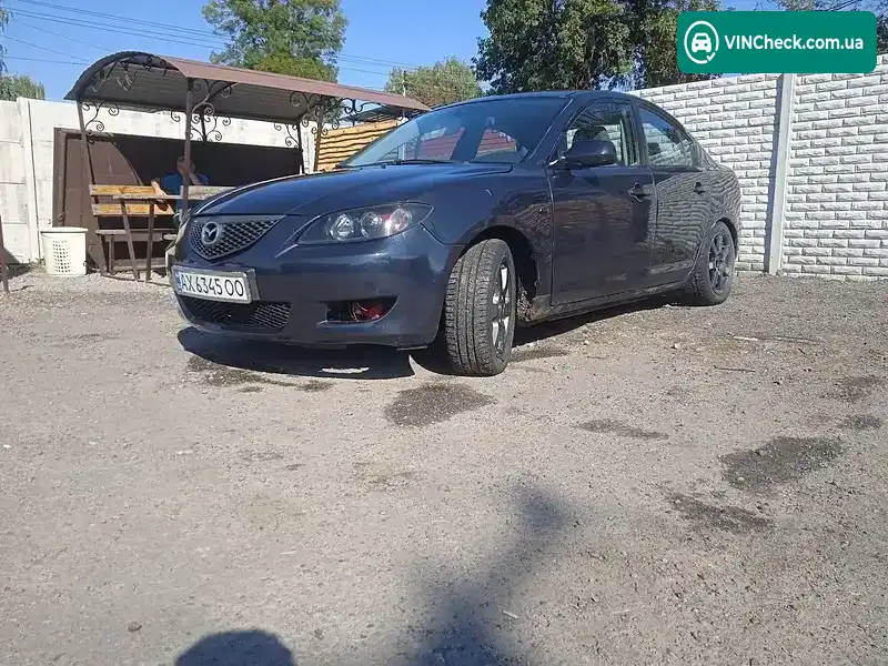 Mazda 3 2008, фото з оголошення 1 з 6, VIN JMZBK12Z581738418