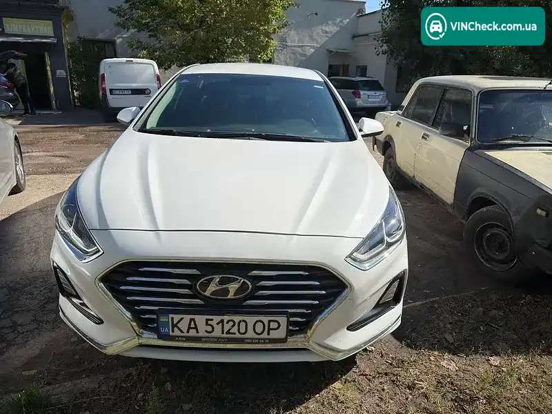 Hyundai Sonata 2018, фото з оголошення 2 з 10, VIN 5NPE24AF5JH719193