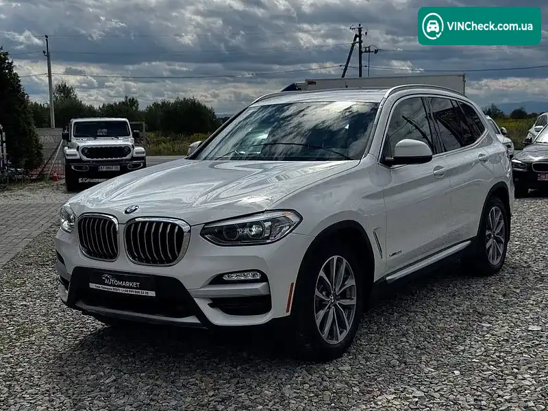 BMW X3 2018, фото з оголошення 1 з 20, VIN 5UXTR9C5XJLC78534