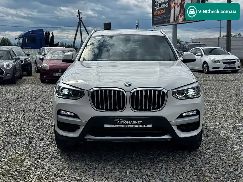 BMW X3 2018, фото з оголошення 2 з 20, VIN 5UXTR9C5XJLC78534