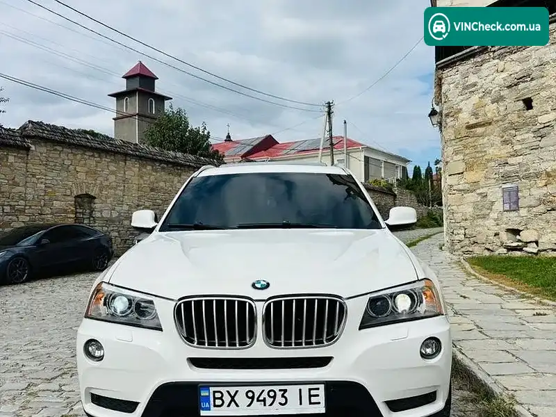 BMW X3 2011, фото з оголошення 1 з 20, VIN 5UXWX5C51BL708042
