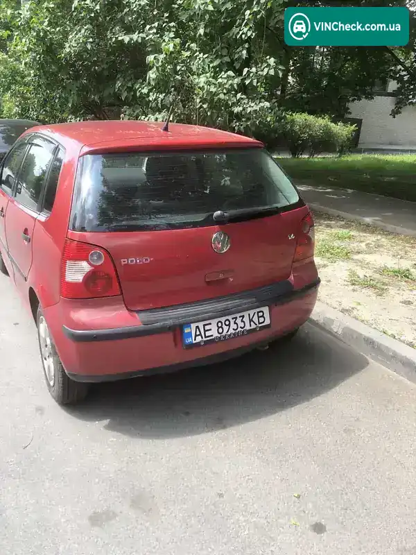 Volkswagen Polo 2004, фото з оголошення 2 з 9, VIN WVWZZZ9NZ4D002299