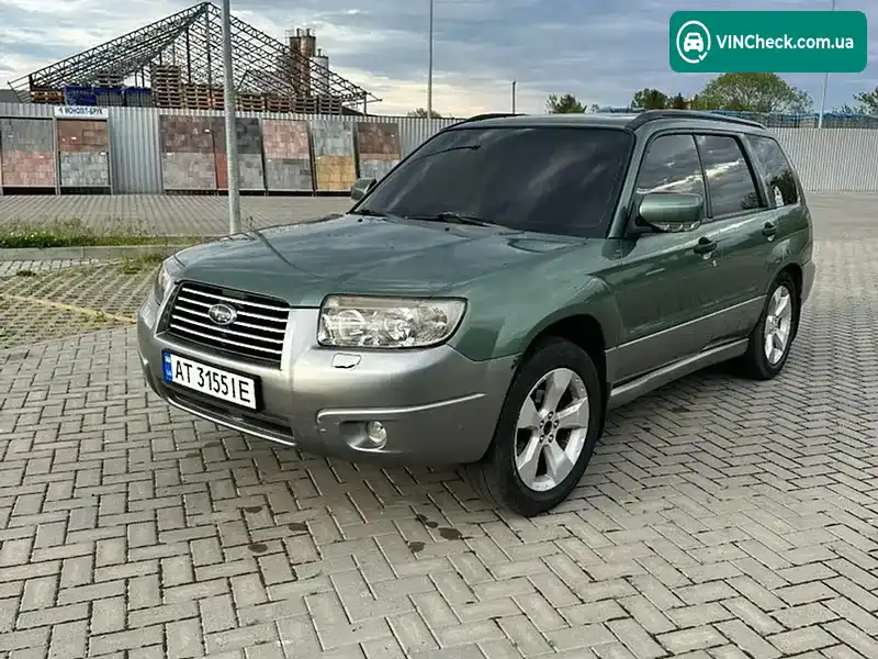 Subaru Forester 2006, фото з оголошення 1 з 19, VIN JF1SG5LW47G096123