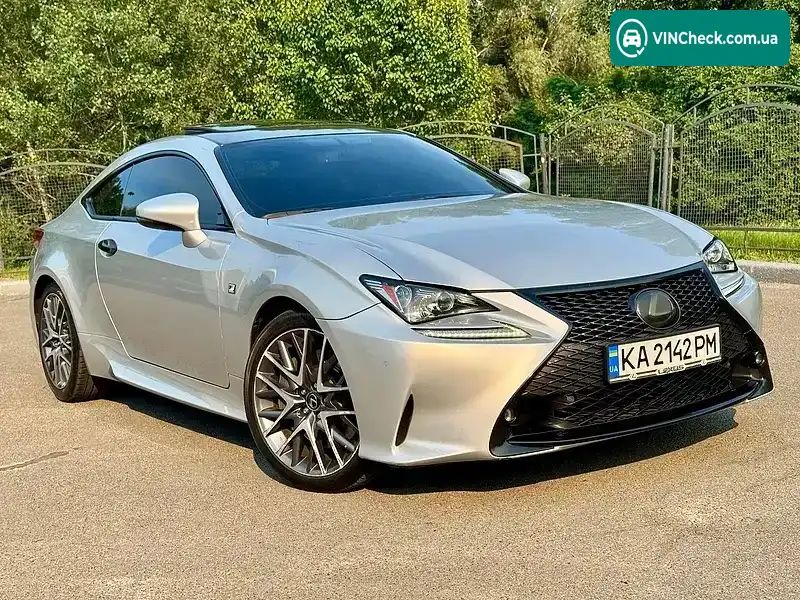 Lexus RC 2016, фото з оголошення 1 з 20, VIN JTHHA5BC3G5003216