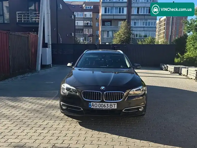 BMW 5 Series 2013, фото з оголошення 1 з 20, VIN WBA5J51030D075747