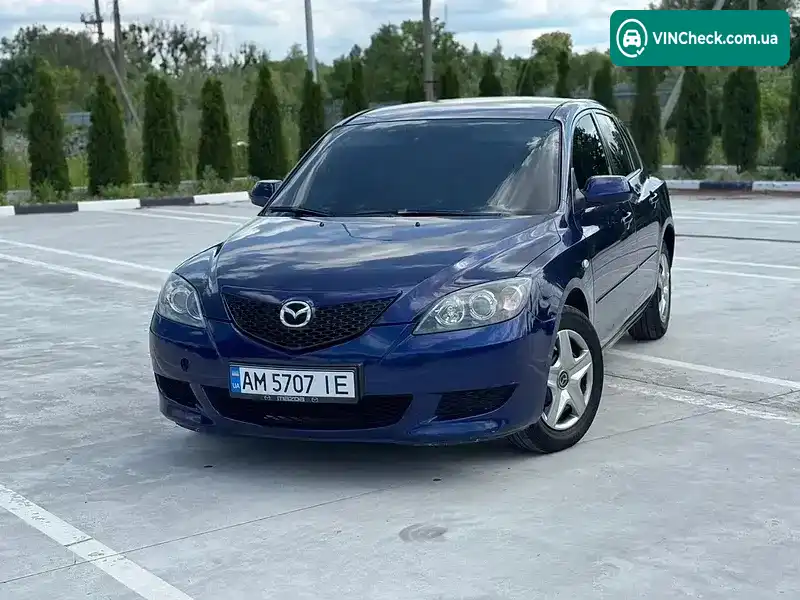Mazda 3 2004, фото з оголошення 1 з 9, VIN JMZBK14J251146701