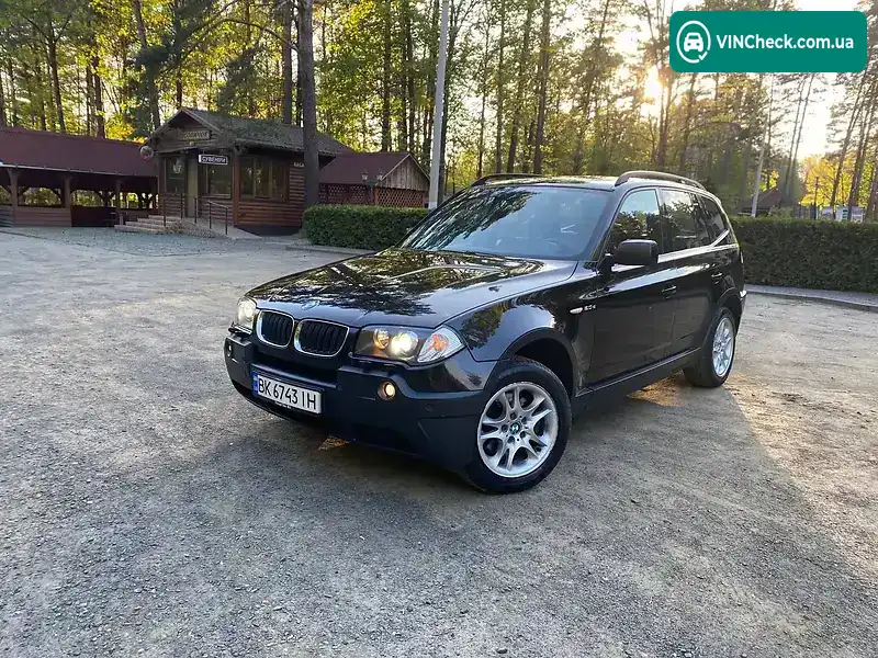 BMW X3 2006, фото з оголошення 1 з 20, VIN WBAPB11080WH17479
