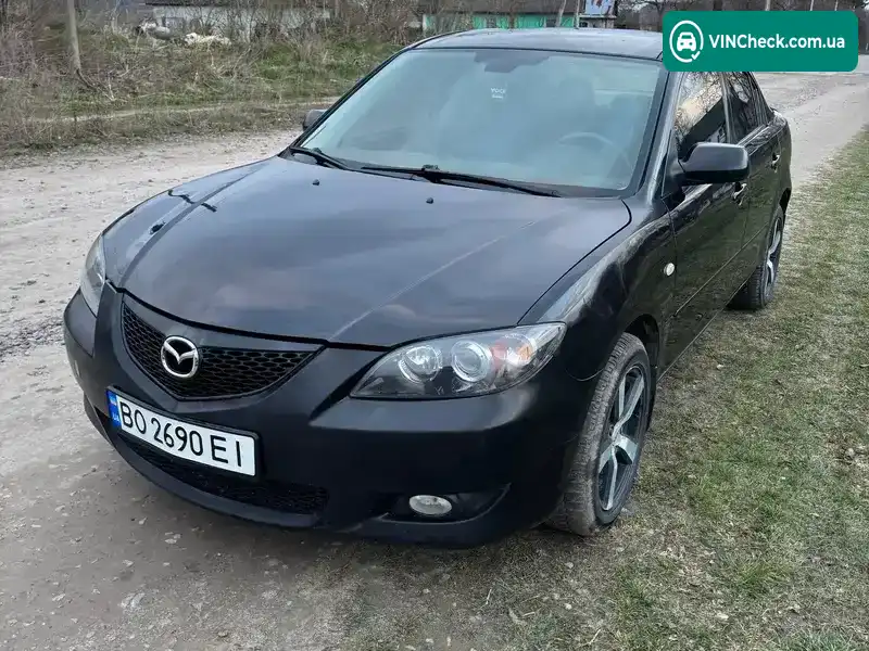 Mazda 3 2005, фото з оголошення 1 з 12, VIN JMZBK12Z261286300