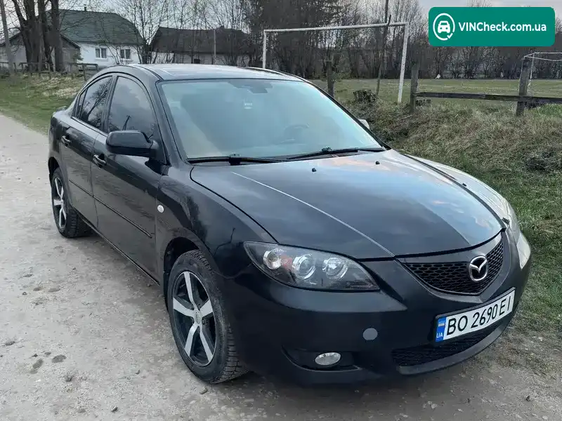 Mazda 3 2005, фото з оголошення 2 з 12, VIN JMZBK12Z261286300