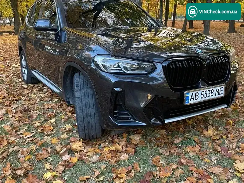 BMW X3 2021, фото з оголошення 1 з 20, VIN 5UX53DP02N9J36982