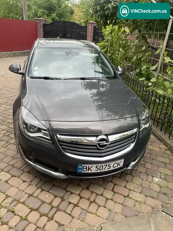 Opel Insignia 2016, фото з оголошення 1 з 20, VIN W0LGM8E39G1066991